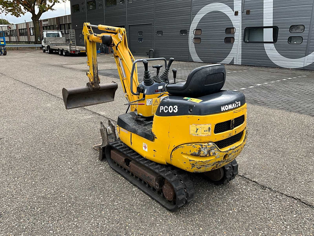 Komatsu PC03 - Minigraver: bilde 3 Komatsu PC03 - Minigraver: bilde 3