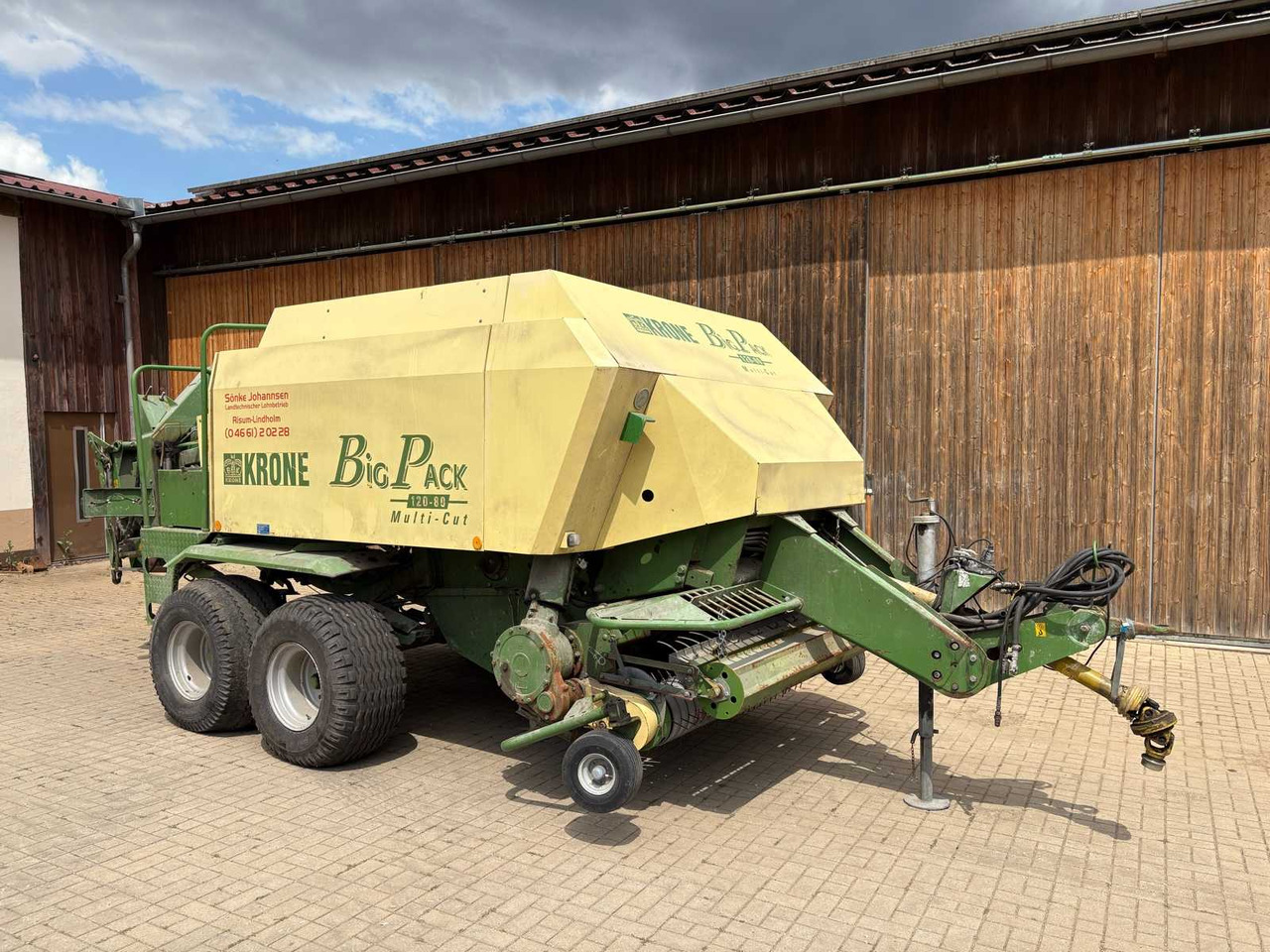 Krone Big Pack 120-80 Multi-Cut - Firkantpresse: bilde 3 Krone Big Pack 120-80 Multi-Cut - Firkantpresse: bilde 3