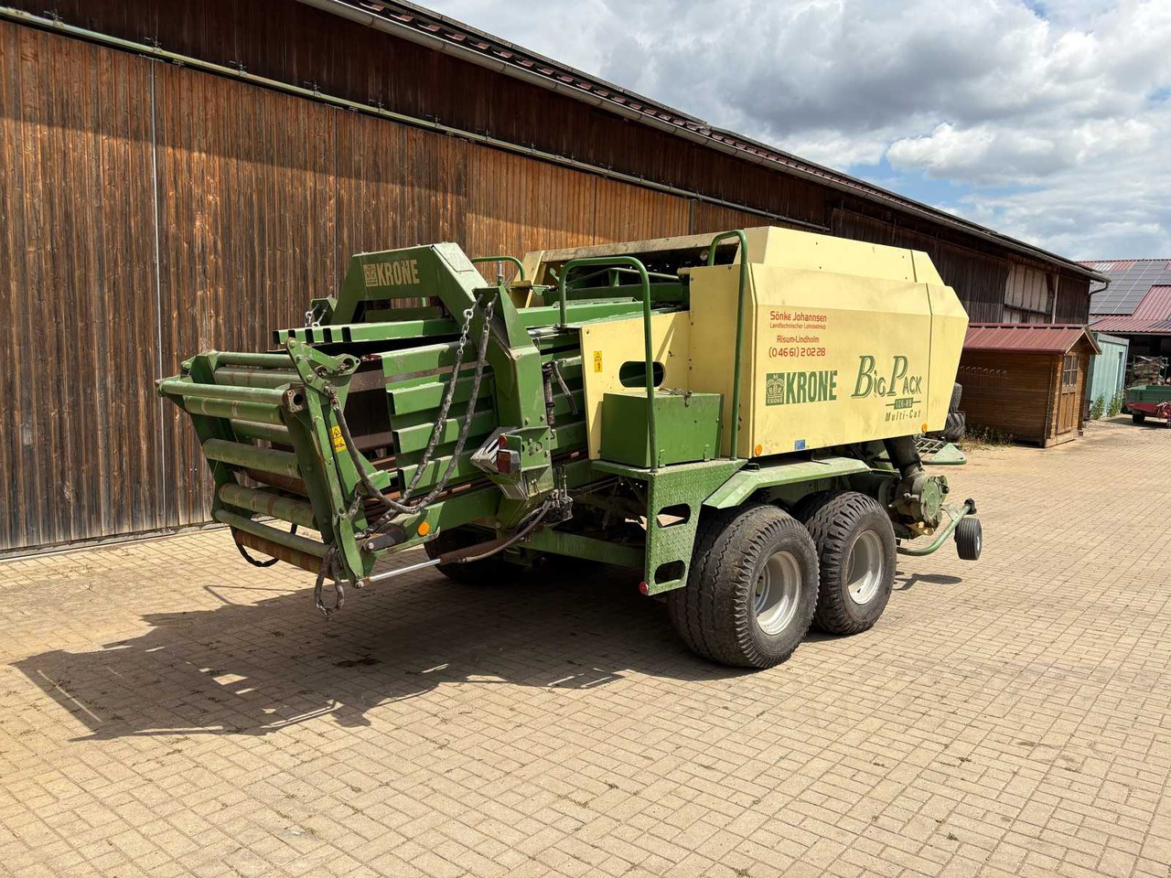 Krone Big Pack 120-80 Multi-Cut - Firkantpresse: bilde 5 Krone Big Pack 120-80 Multi-Cut - Firkantpresse: bilde 5