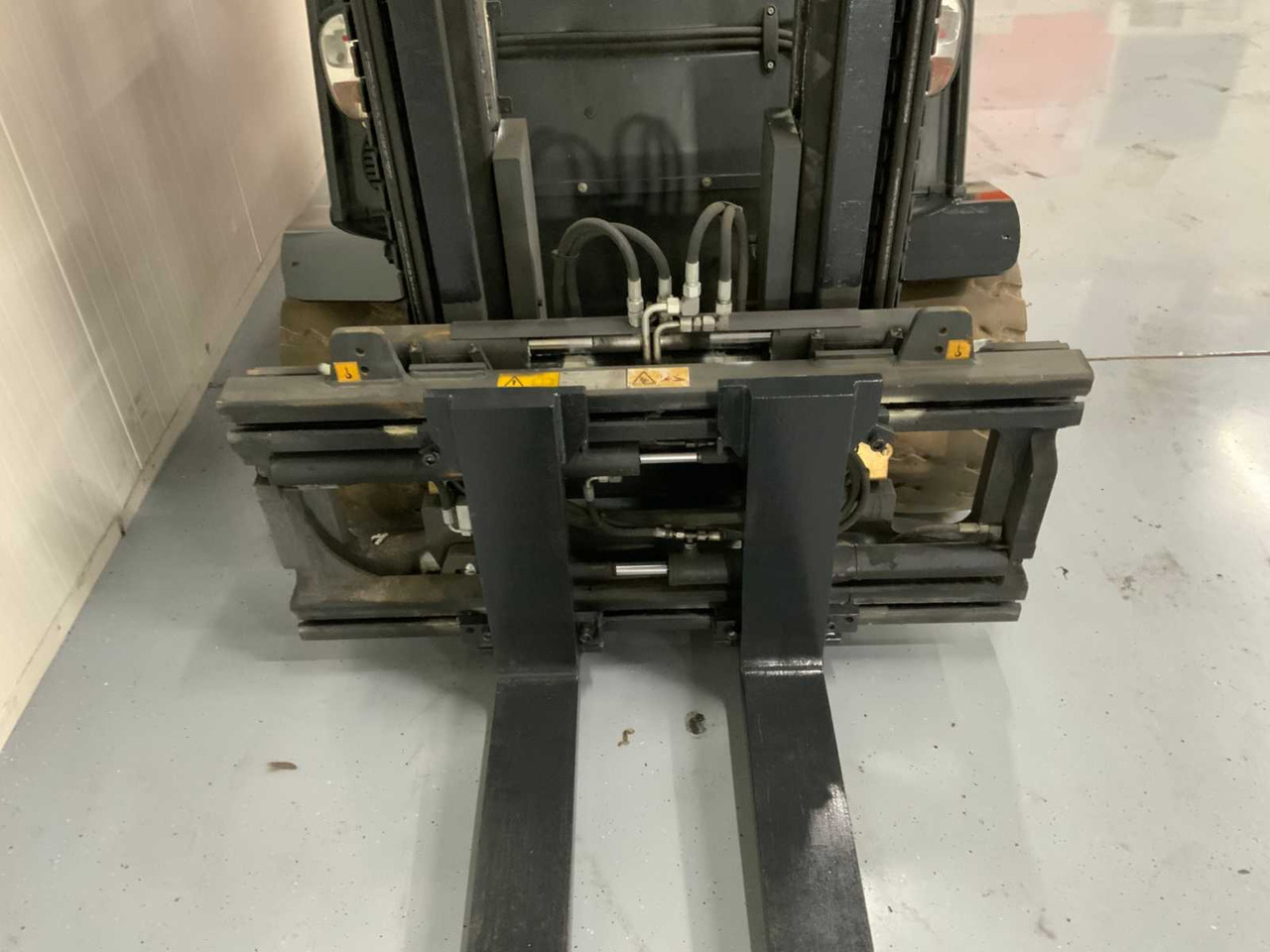 LINDE E50 - 4.1M DUPLEX, FORK POSITIONER, SIDE-SHIFT, LONG FORKS - FORKLIFT - Gaffeltruck: bilde 4 LINDE E50 - 4.1M DUPLEX, FORK POSITIONER, SIDE-SHIFT, LONG FORKS - FORKLIFT - Gaffeltruck: bilde 4