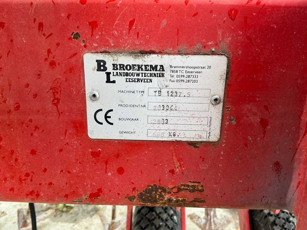Landbruksteknikk Broekema TB1237.9: bilde 14