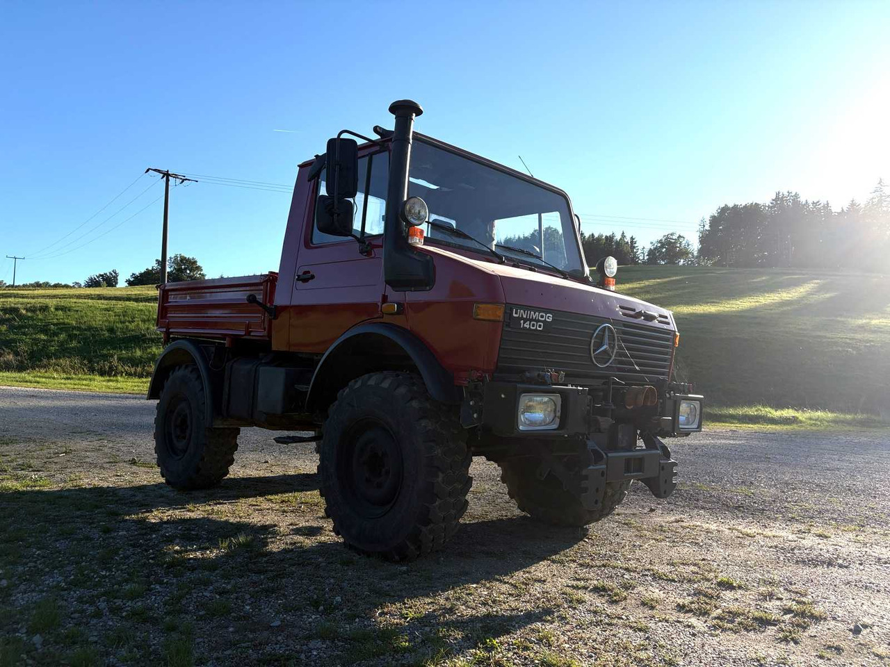 Mercedes-Benz Unimog 1400 (U 427/10) - Landbruksteknikk: bilde 1 Mercedes-Benz Unimog 1400 (U 427/10) - Landbruksteknikk: bilde 1