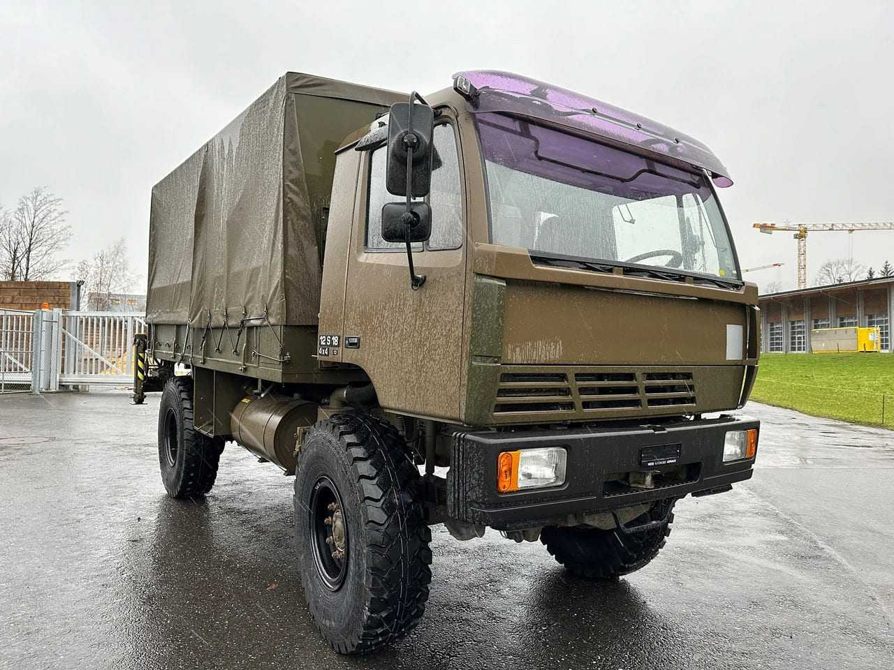 STEYR 12S18 4X4, WITHOUT CRANE - Lastebil: bilde 1 STEYR 12S18 4X4, WITHOUT CRANE - Lastebil: bilde 1