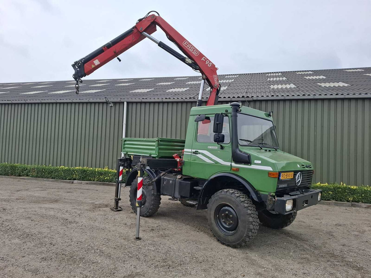 UNIMOG - 1400 - FASSI F95 CRANE - TRUCK - Lastebil: bilde 2 UNIMOG - 1400 - FASSI F95 CRANE - TRUCK - Lastebil: bilde 2