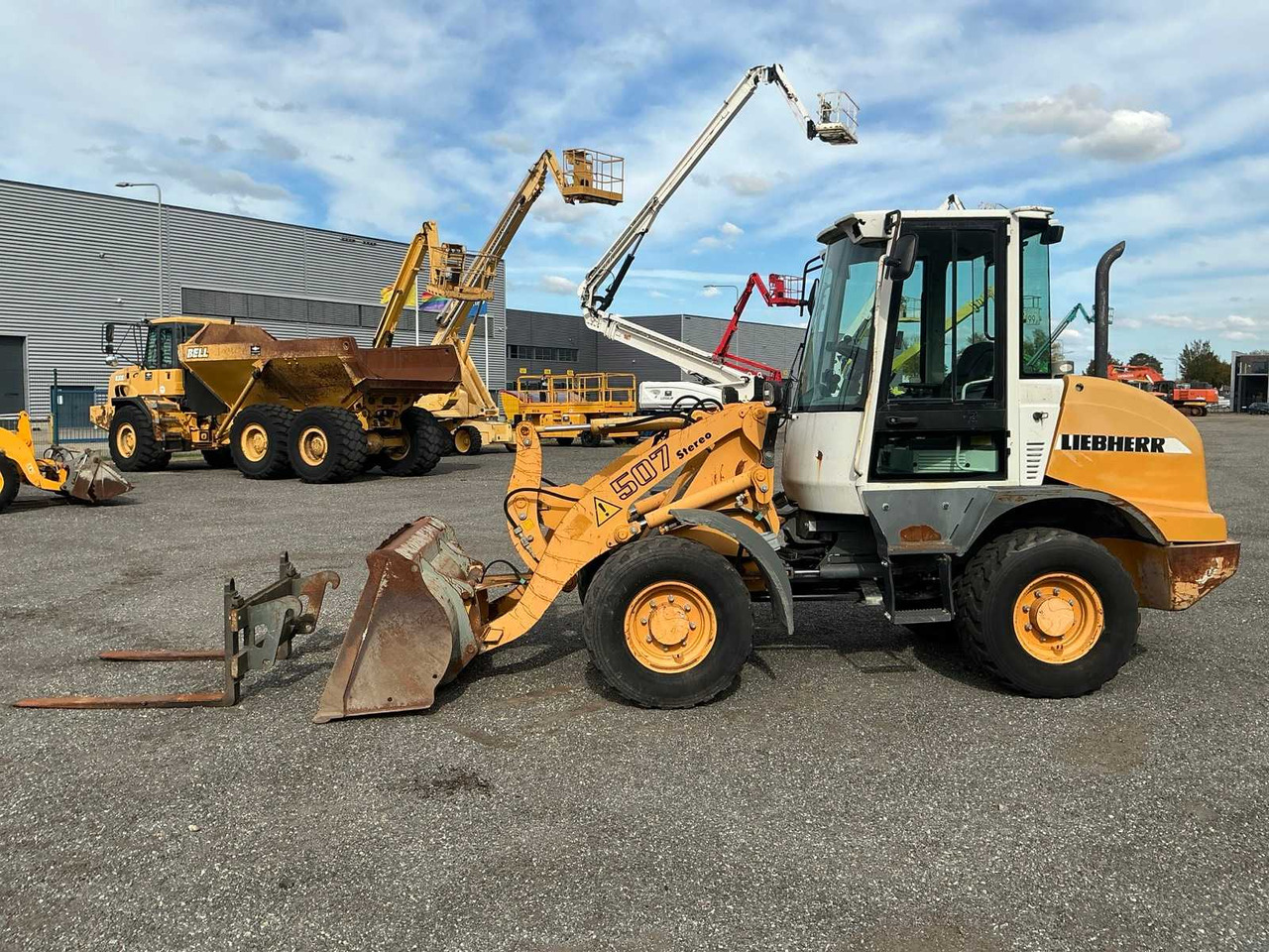 Liebherr L 507 Stereo - Hjullaster: bilde 2 Liebherr L 507 Stereo - Hjullaster: bilde 2