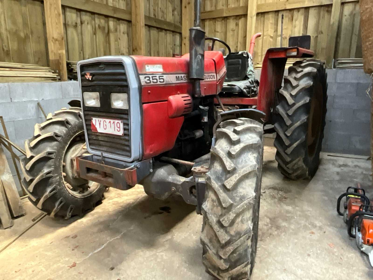 Massey-Ferguson 1986 MASSEY-FERGUSON 355 4WD AGRICULTURAL TRACTOR - Traktor: bilde 1 Massey-Ferguson 1986 MASSEY-FERGUSON 355 4WD AGRICULTURAL TRACTOR - Traktor: bilde 1
