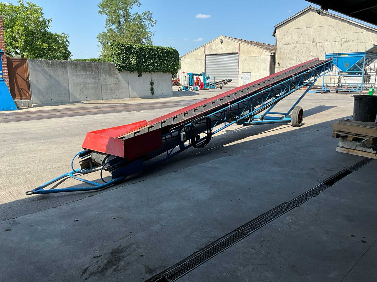 Mobile conveyor belt - toggle clamp - Transportbånd: bilde 2 Mobile conveyor belt - toggle clamp - Transportbånd: bilde 2