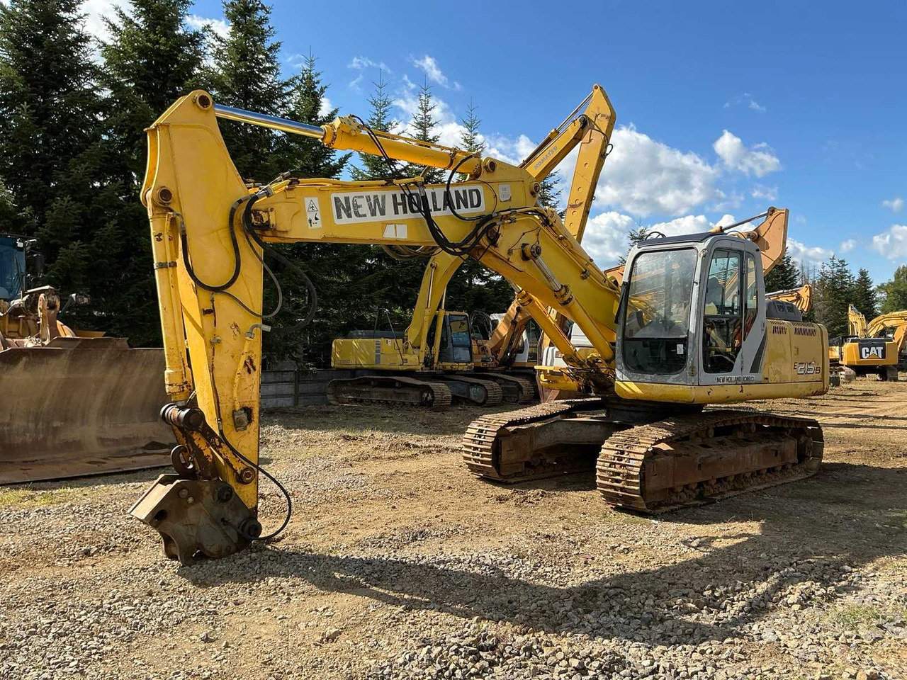 NEW HOLLAND KOBELCO E 215B - Beltegraver: bilde 1 NEW HOLLAND KOBELCO E 215B - Beltegraver: bilde 1