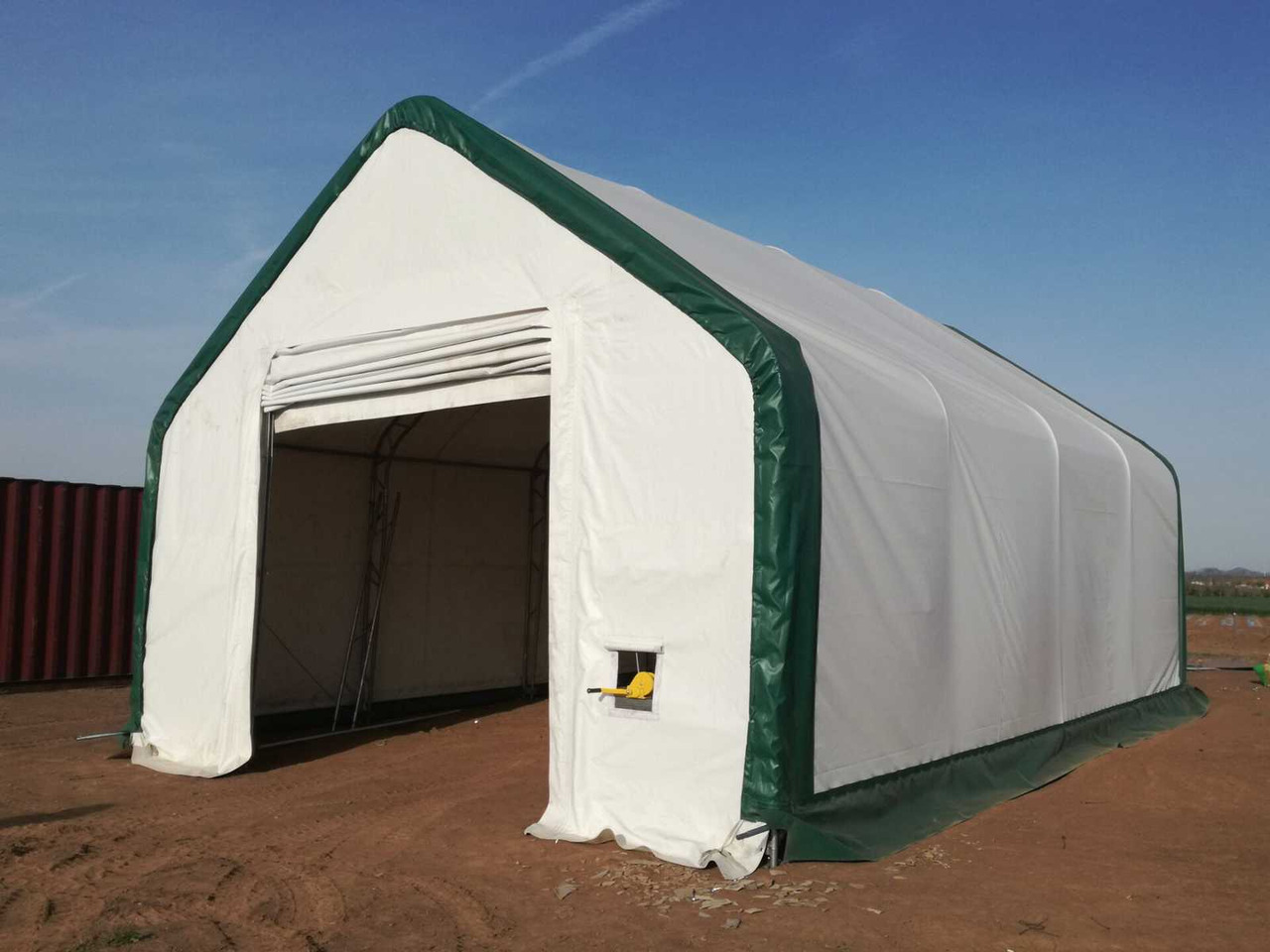 Rhino-Cross-Shelter 406021DP 18,3x12,2x6,4 m - Lagringstank: bilde 4 Rhino-Cross-Shelter 406021DP 18,3x12,2x6,4 m - Lagringstank: bilde 4