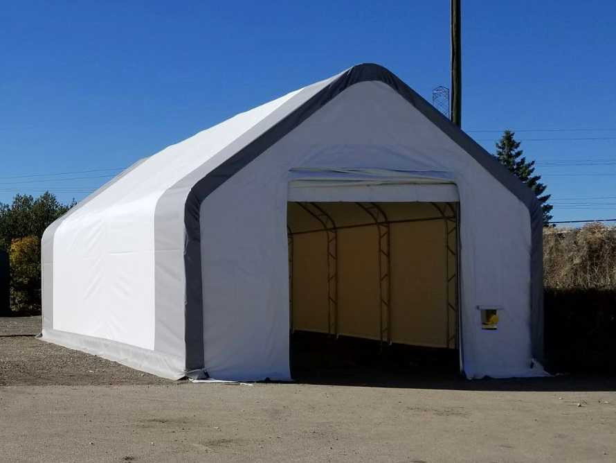 Rhino-Cross-Shelter 5010023DP - 30,5x15,25x7,015 m - Lagringstank: bilde 1 Rhino-Cross-Shelter 5010023DP - 30,5x15,25x7,015 m - Lagringstank: bilde 1
