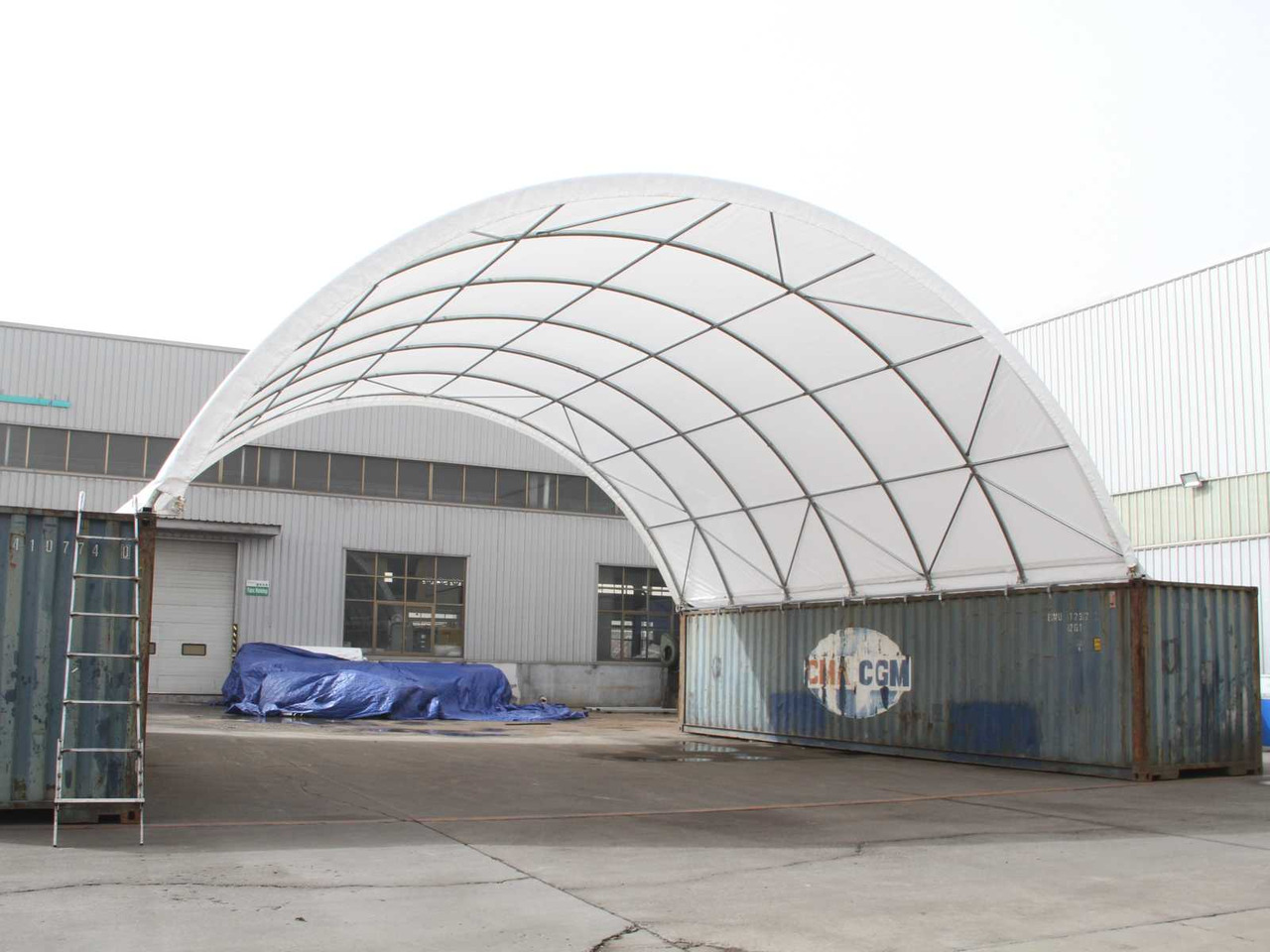 Rhino-Cross-Shelter C3340 - 12x10x3,6 m - Lagringstank: bilde 1 Rhino-Cross-Shelter C3340 - 12x10x3,6 m - Lagringstank: bilde 1