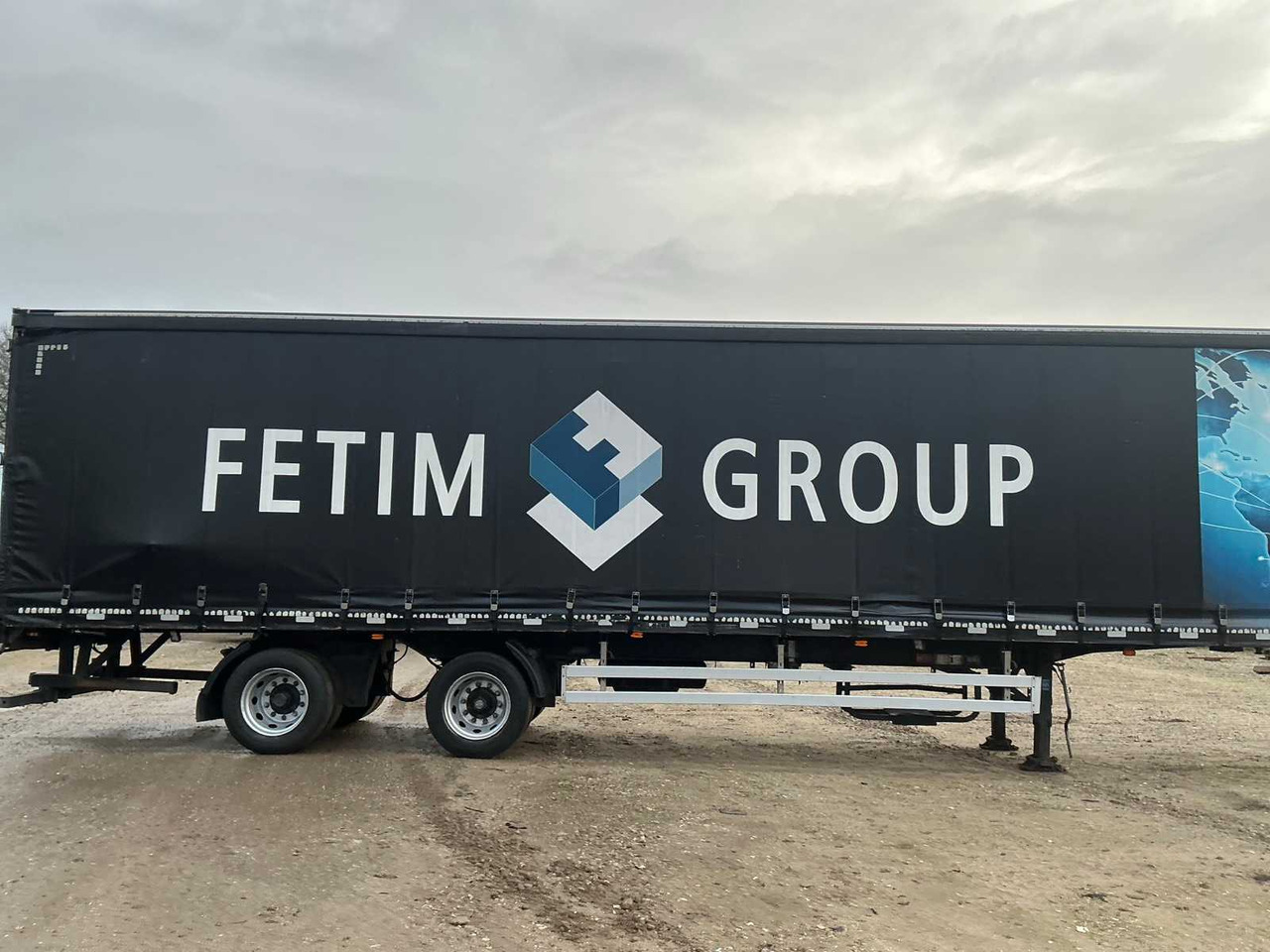 2001 PACTON T2-001 TAUTLINER SEMI-TRAILER - Semitrailer: bilde 4 2001 PACTON T2-001 TAUTLINER SEMI-TRAILER - Semitrailer: bilde 4