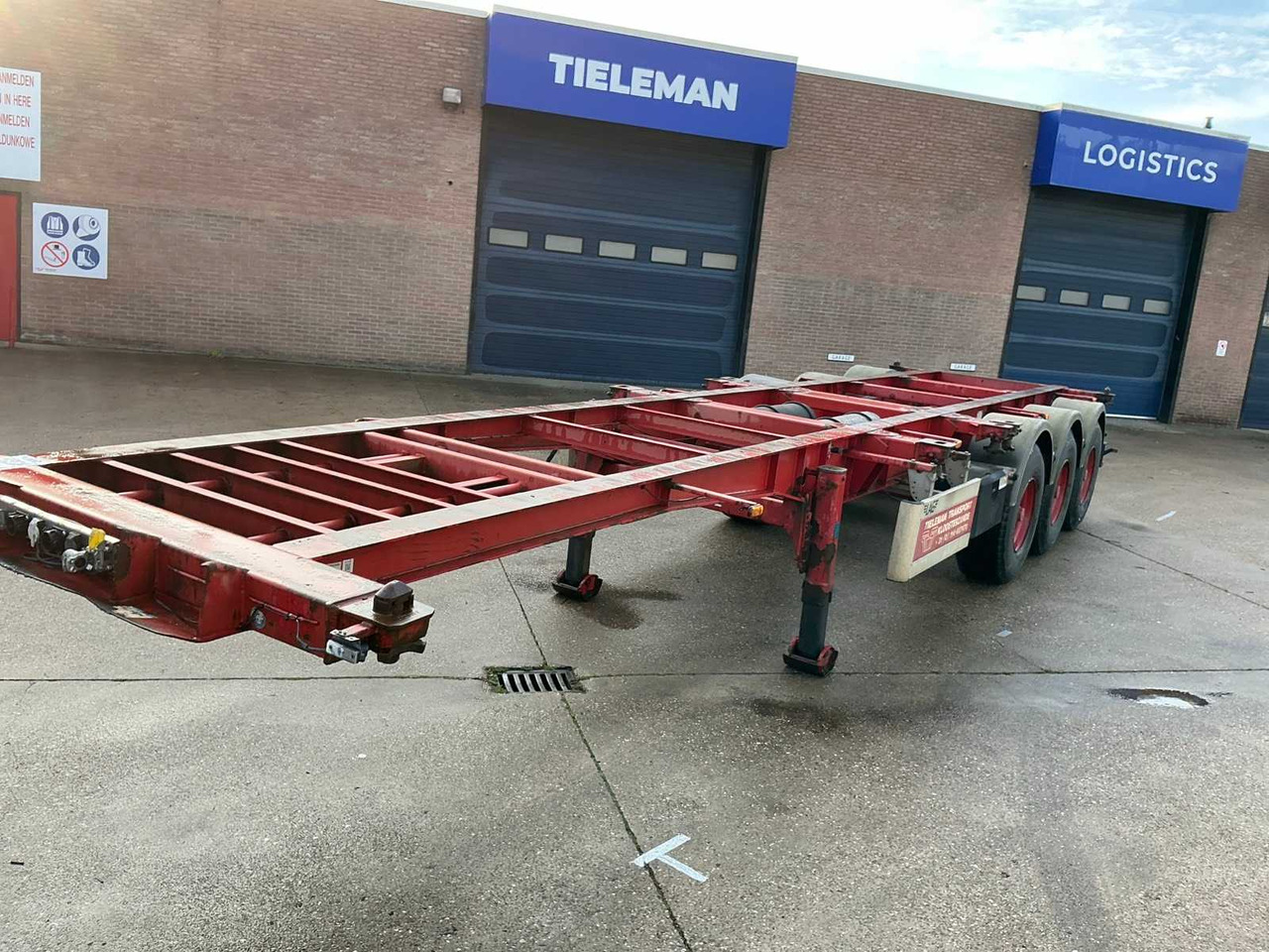 2006 LAG O-3-39 CD CONTAINER CHASSIS SEMI-TRAILER - Semitrailer: bilde 1 2006 LAG O-3-39 CD CONTAINER CHASSIS SEMI-TRAILER - Semitrailer: bilde 1