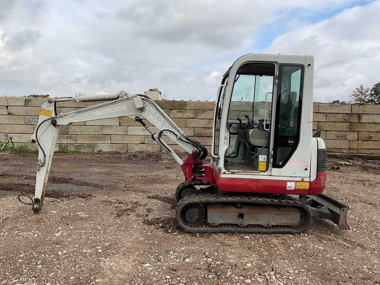 Takeuchi TB125 - Minigraver: bilde 5 Takeuchi TB125 - Minigraver: bilde 5