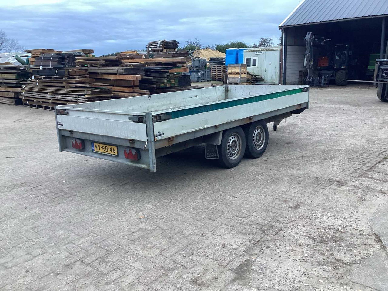 2007 HENRA PLATFORM WAGON PL 2 TRAILER - Tilhenger: bilde 3 2007 HENRA PLATFORM WAGON PL 2 TRAILER - Tilhenger: bilde 3