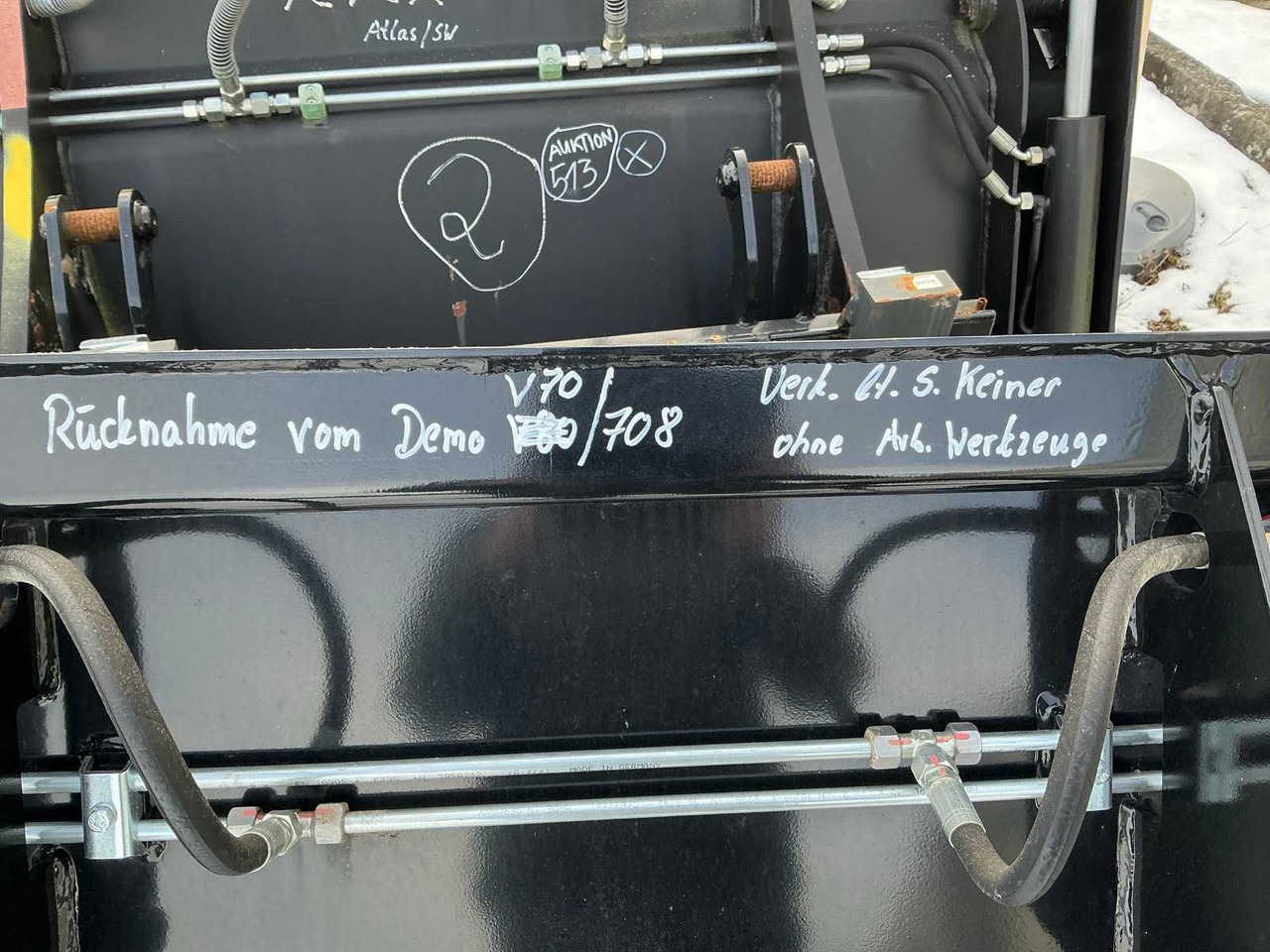 Hjullaster UNI BUCKET WITH TEETH - 1850 MM - 0.65 CBM: bilde 6