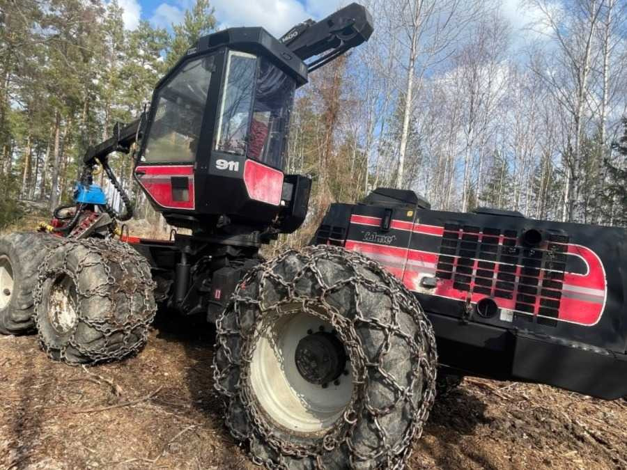 VALMET - 911 - HARVESTER - 1998 - Skurtresker: bilde 4 VALMET - 911 - HARVESTER - 1998 - Skurtresker: bilde 4