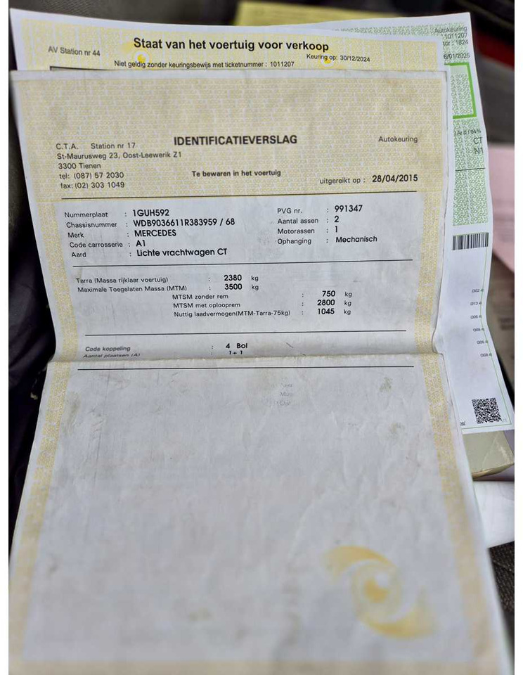 Varebil 2002 MERCEDES-BENZ SPRINTER: bilde 14 Varebil 2002 MERCEDES-BENZ SPRINTER: bilde 14