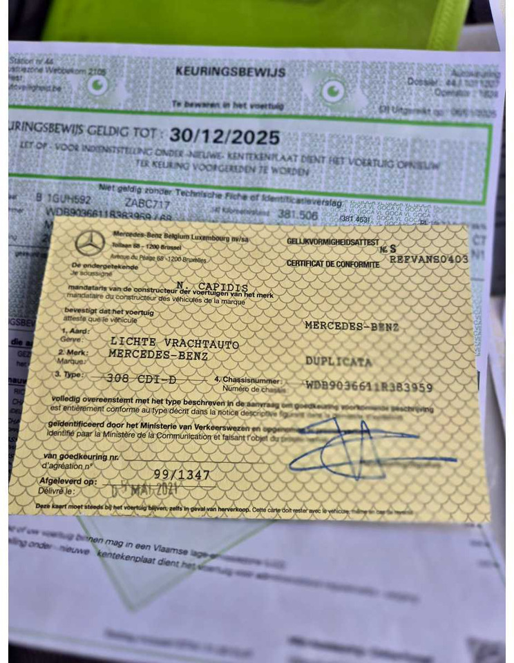 Varebil 2002 MERCEDES-BENZ SPRINTER: bilde 13 Varebil 2002 MERCEDES-BENZ SPRINTER: bilde 13