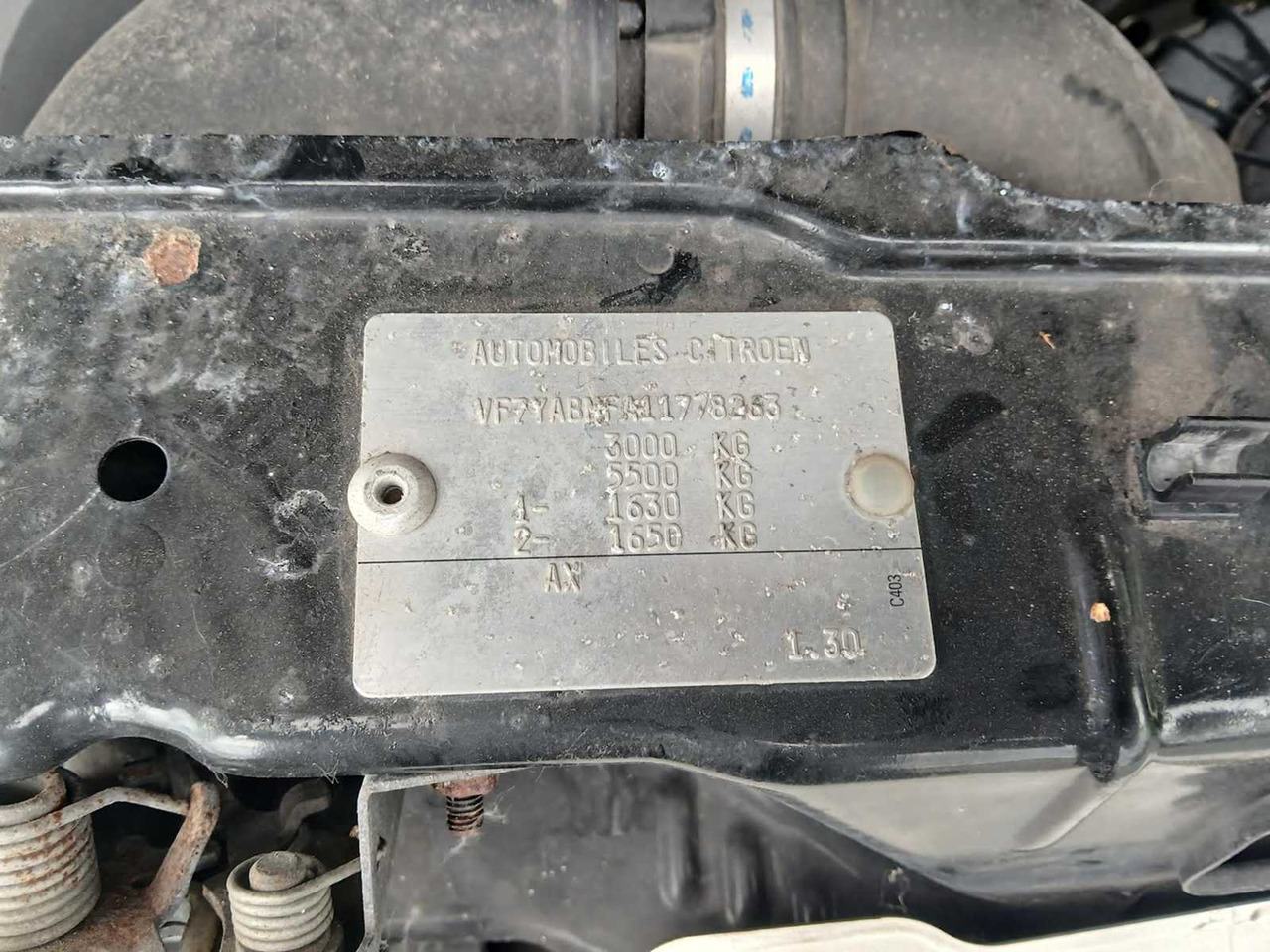 Varebil 2010 CITROEN JUMPER COMMERCIAL VEHICLE: bilde 13