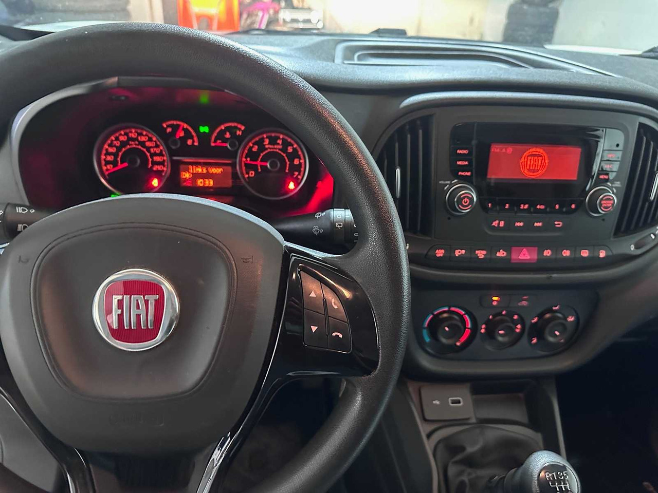 Varebil FIAT - DOBLÒ CARGO - 1.4 T-JET CNG L2H1SX - V-883-ZZ: bilde 9