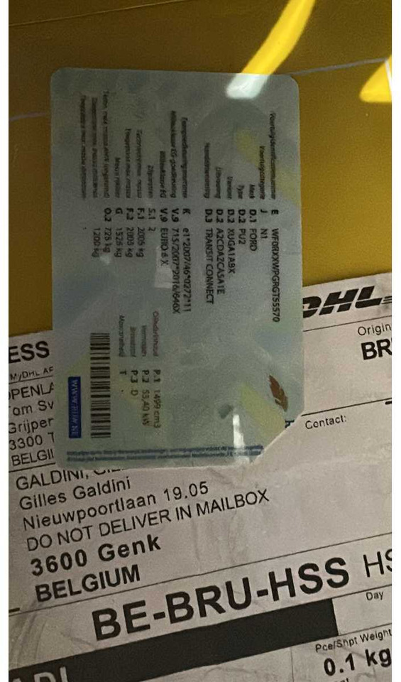 Varebil FORD TRANSIT CONNECT - 1.5 TDCI L1 ECONOMY: bilde 23 Varebil FORD TRANSIT CONNECT - 1.5 TDCI L1 ECONOMY: bilde 23