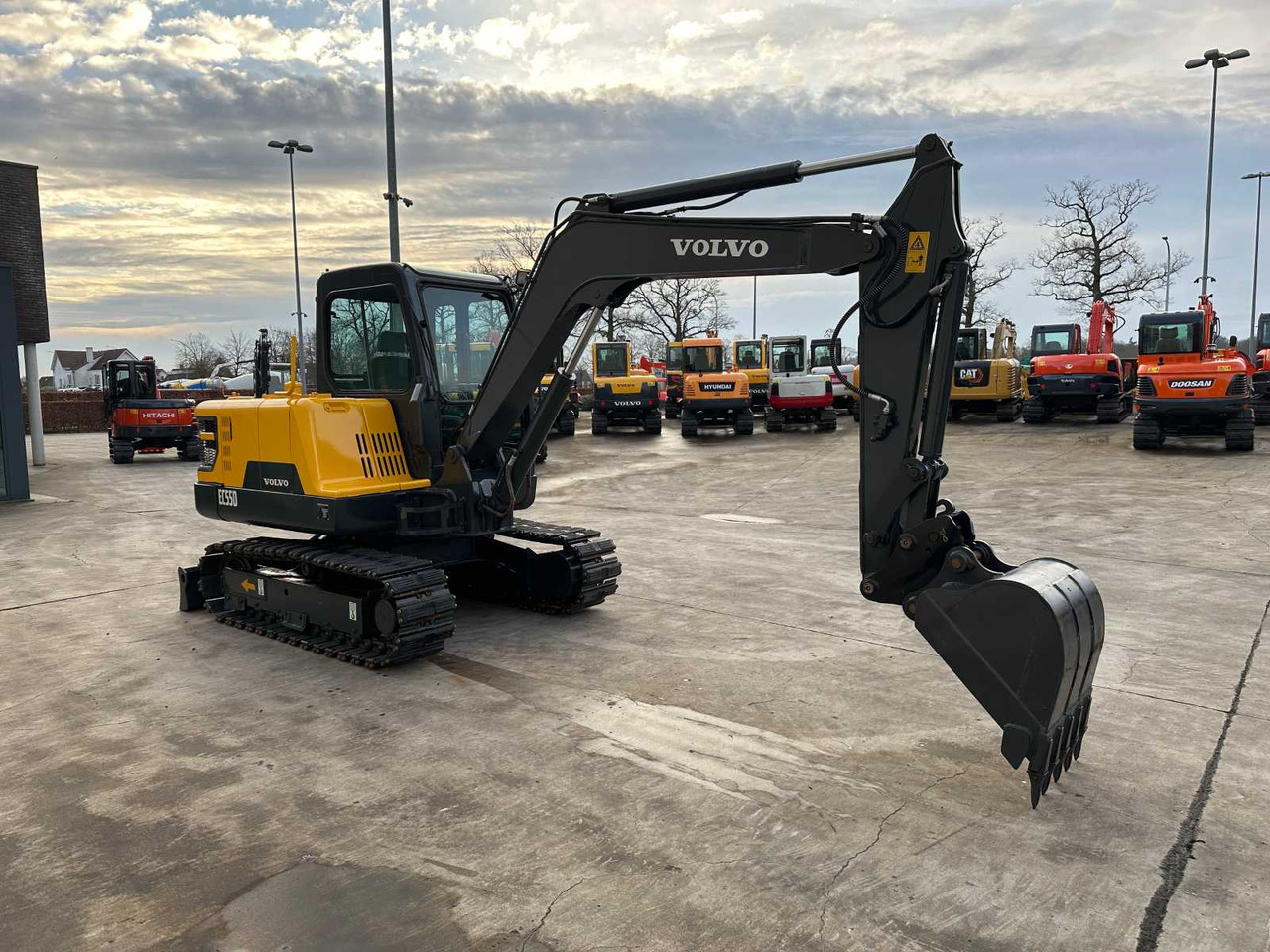 Volvo EC55D - Beltegraver: bilde 3 Volvo EC55D - Beltegraver: bilde 3