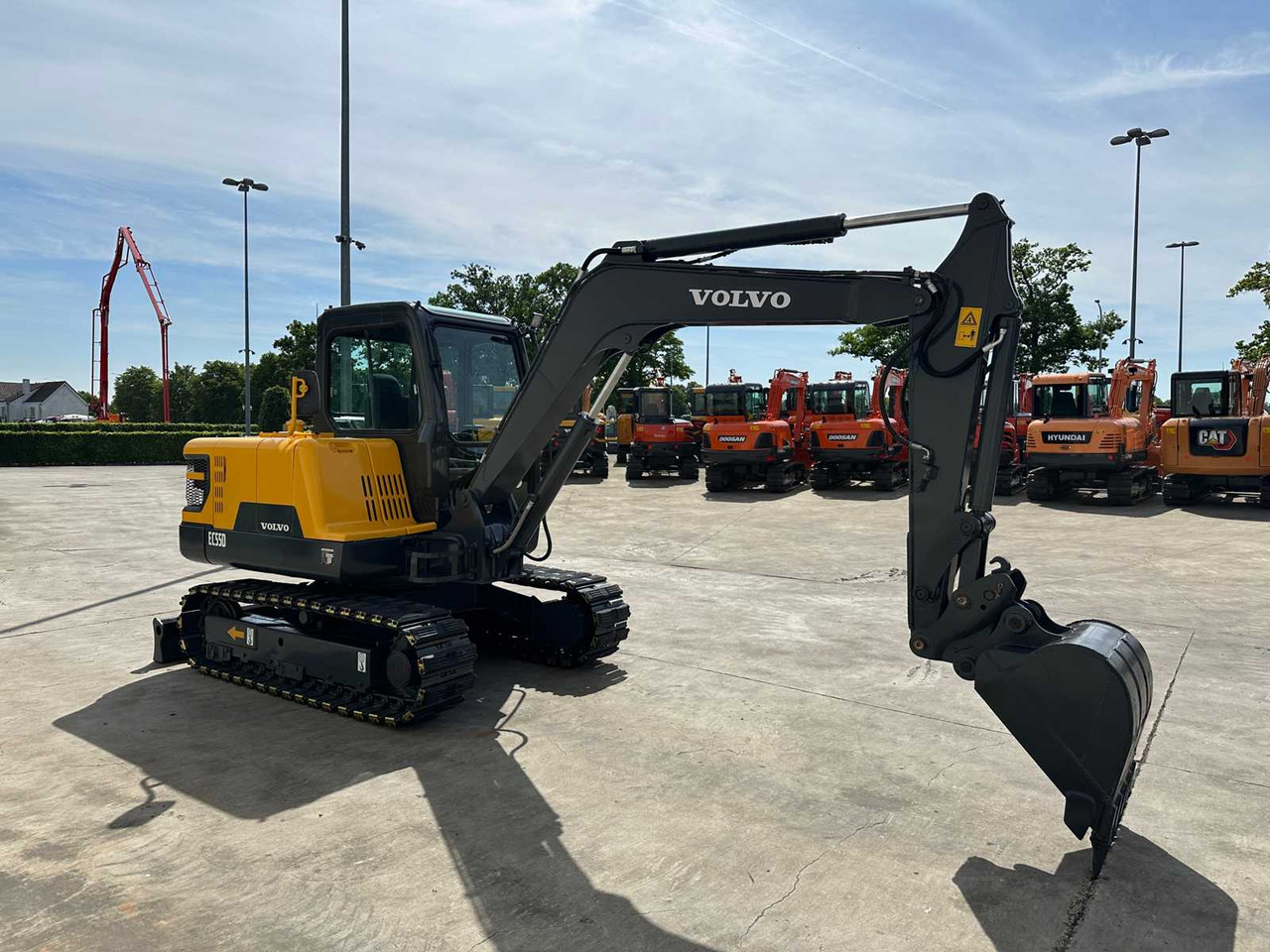 Volvo EC55D - Beltegraver: bilde 3 Volvo EC55D - Beltegraver: bilde 3