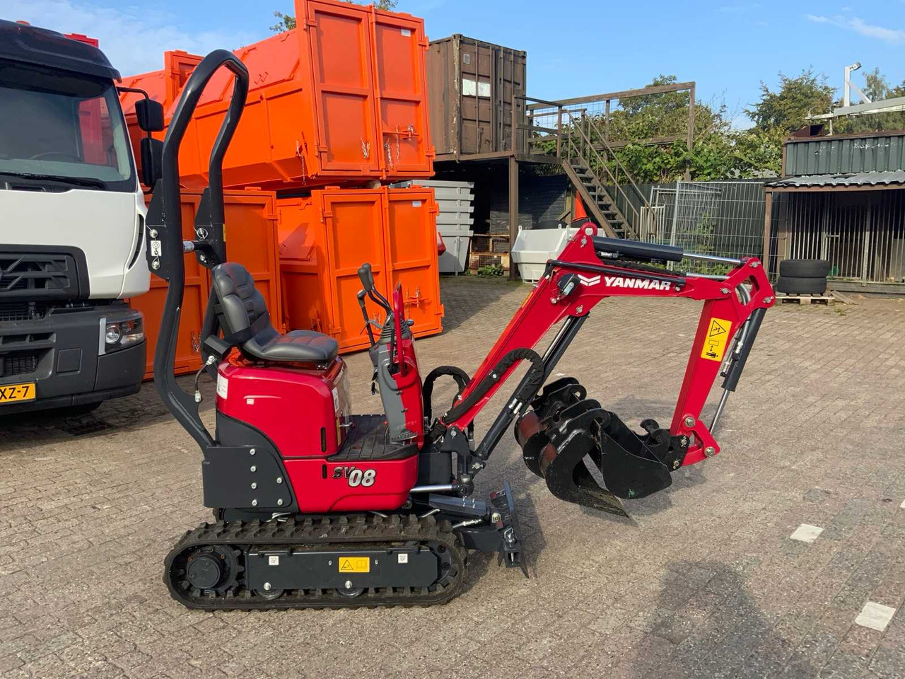 Yanmar SV08-1C - Minigraver: bilde 4 Yanmar SV08-1C - Minigraver: bilde 4