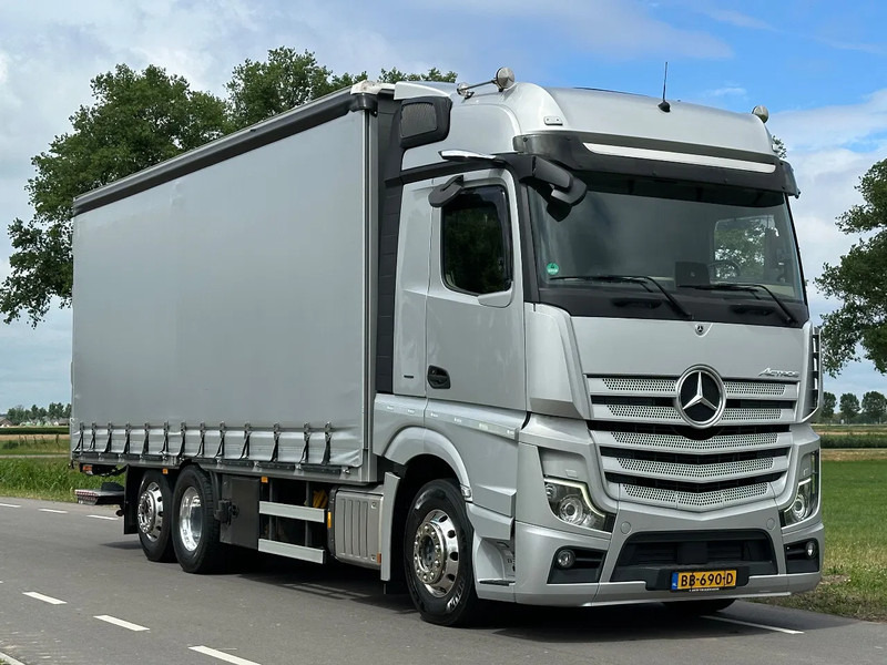 Mercedes-Benz Actros ACTROS 2545LL EURO6. 2021. Schuifzeil Bakwagen met Laadklep. - Kapellbil: bilde 2 Mercedes-Benz Actros ACTROS 2545LL EURO6. 2021. Schuifzeil Bakwagen met Laadklep. - Kapellbil: bilde 2