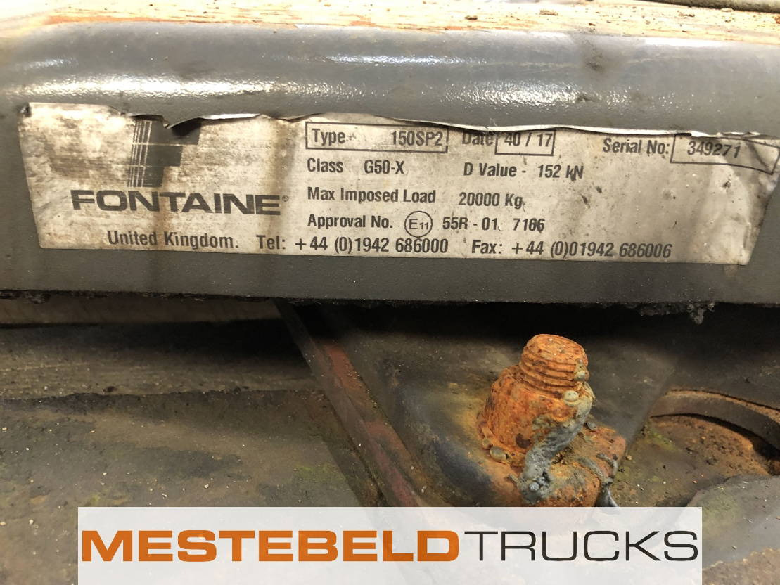 Fontaine Schuifschotel - Ramme/ Chassis for Lastebil: bilde 2 Fontaine Schuifschotel - Ramme/ Chassis for Lastebil: bilde 2
