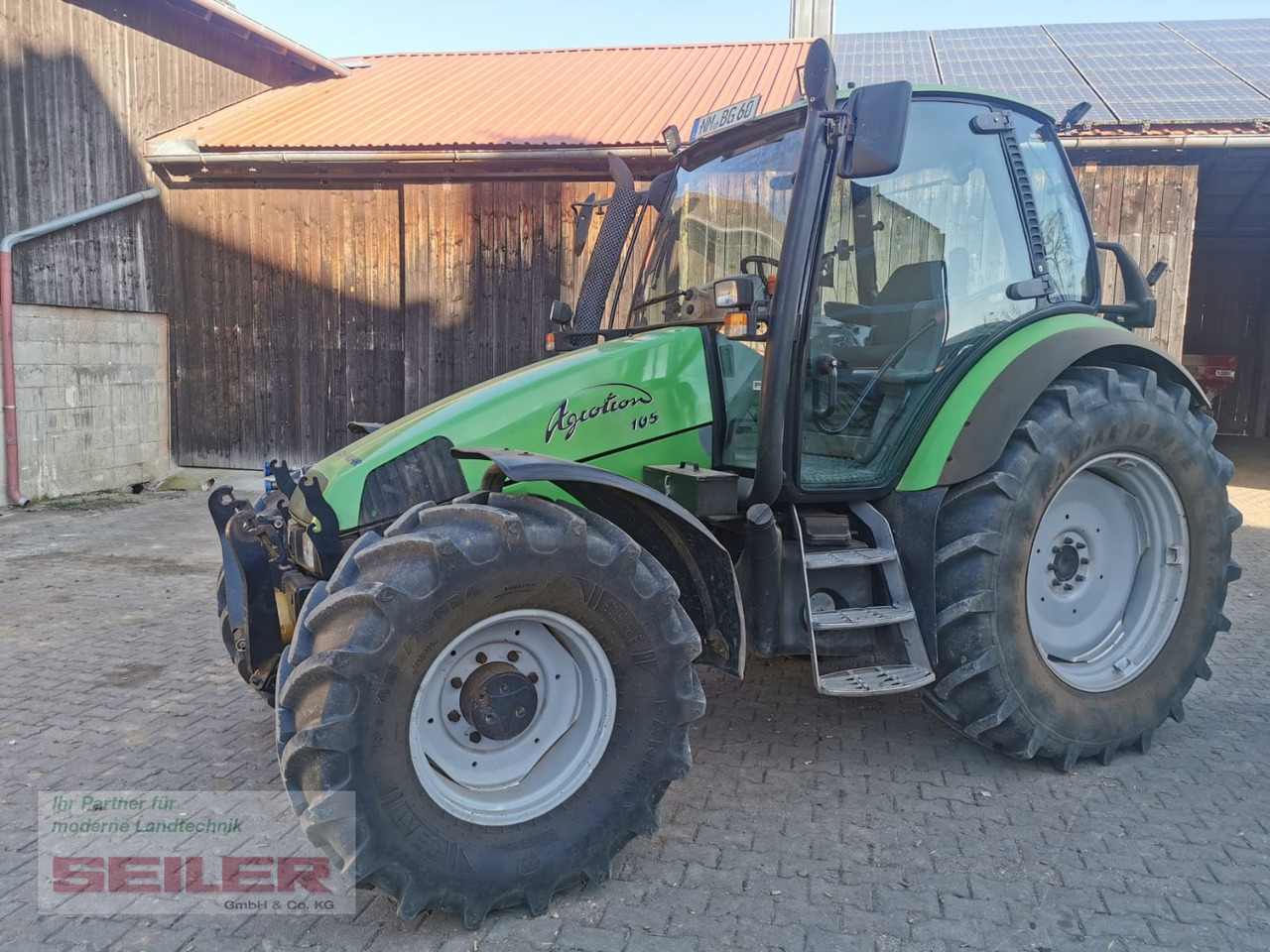 Deutz-Fahr Agrotron 105 MK 2 - Traktor: bilde 1 Deutz-Fahr Agrotron 105 MK 2 - Traktor: bilde 1