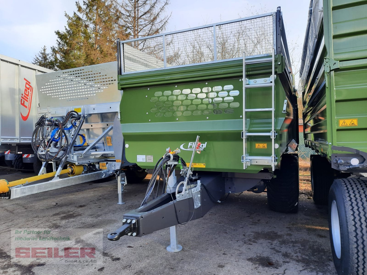 Fliegl TMK 140 FOX JUMBO-TITAN 20m³ - Landbruk tippvogn: bilde 2 Fliegl TMK 140 FOX JUMBO-TITAN 20m³ - Landbruk tippvogn: bilde 2