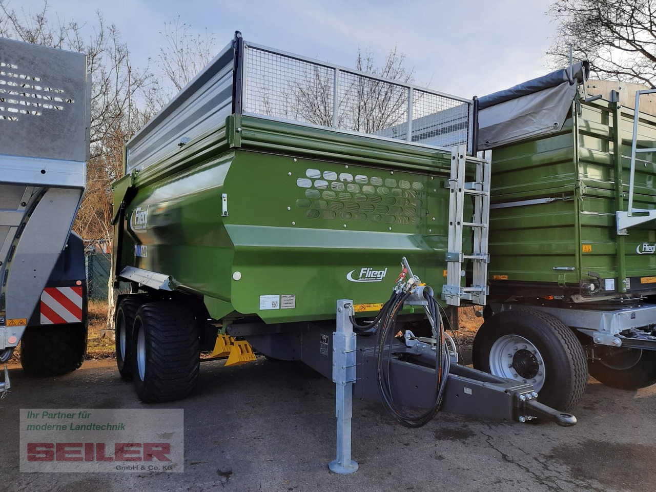 Fliegl TMK 140 FOX JUMBO-TITAN 20m³ - Landbruk tippvogn: bilde 1 Fliegl TMK 140 FOX JUMBO-TITAN 20m³ - Landbruk tippvogn: bilde 1