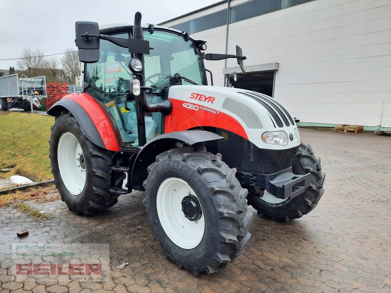 Steyr Kompakt 4080 HILO - Traktor: bilde 1 Steyr Kompakt 4080 HILO - Traktor: bilde 1