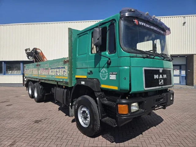 MAN 26.362 6x4 Full spring Euro 2 - Planbil, Kranbil: bilde 2 MAN 26.362 6x4 Full spring Euro 2 - Planbil, Kranbil: bilde 2
