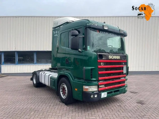 Scania R144-530 V8 Retarder 2x Diesel tank - Trekkvogn: bilde 1 Scania R144-530 V8 Retarder 2x Diesel tank - Trekkvogn: bilde 1