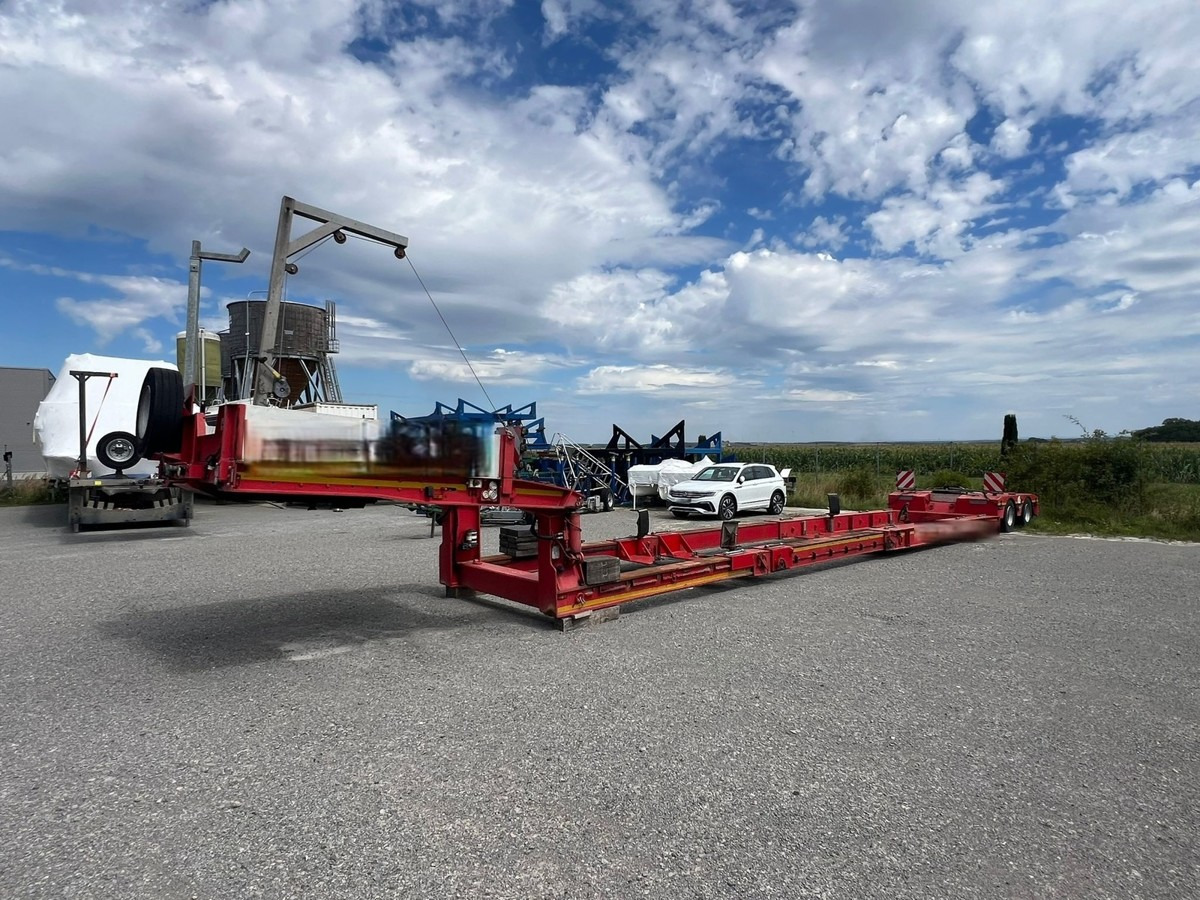 FAYMONVILLE STBZ - 2WAA Megamax Yachttransport - Lavloader semitrailer: bilde 1 FAYMONVILLE STBZ - 2WAA Megamax Yachttransport - Lavloader semitrailer: bilde 1