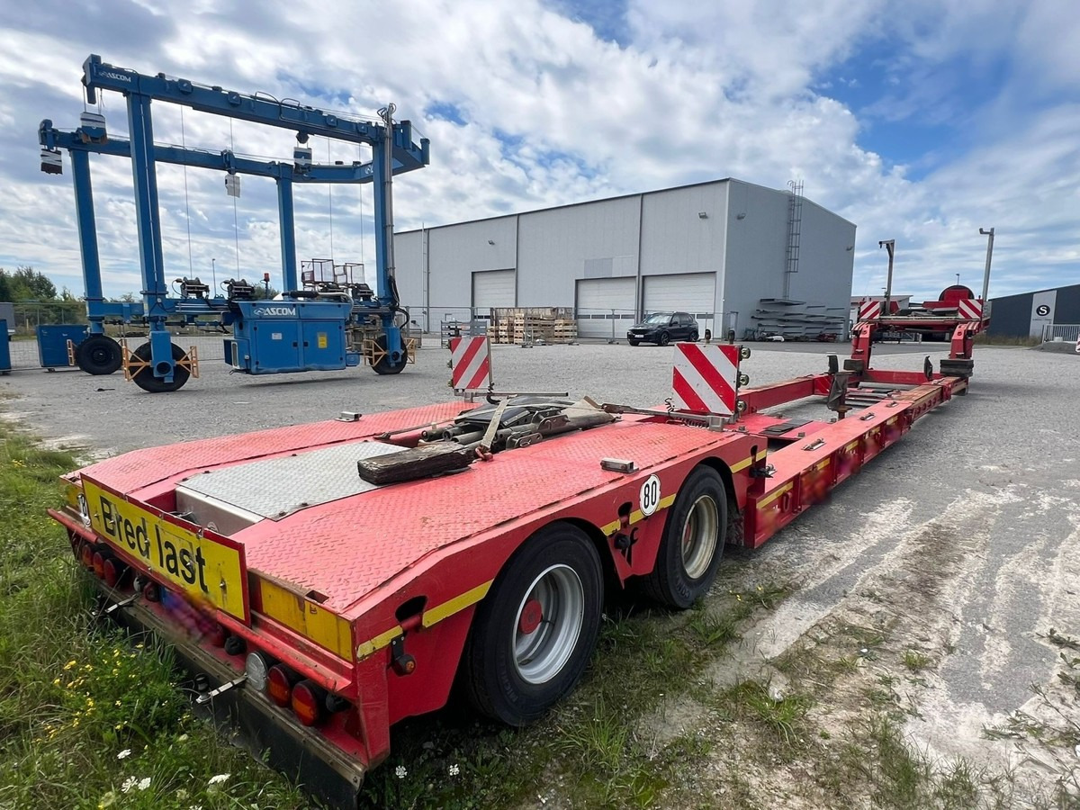 FAYMONVILLE STBZ - 2WAA Megamax Yachttransport - Lavloader semitrailer: bilde 2 FAYMONVILLE STBZ - 2WAA Megamax Yachttransport - Lavloader semitrailer: bilde 2