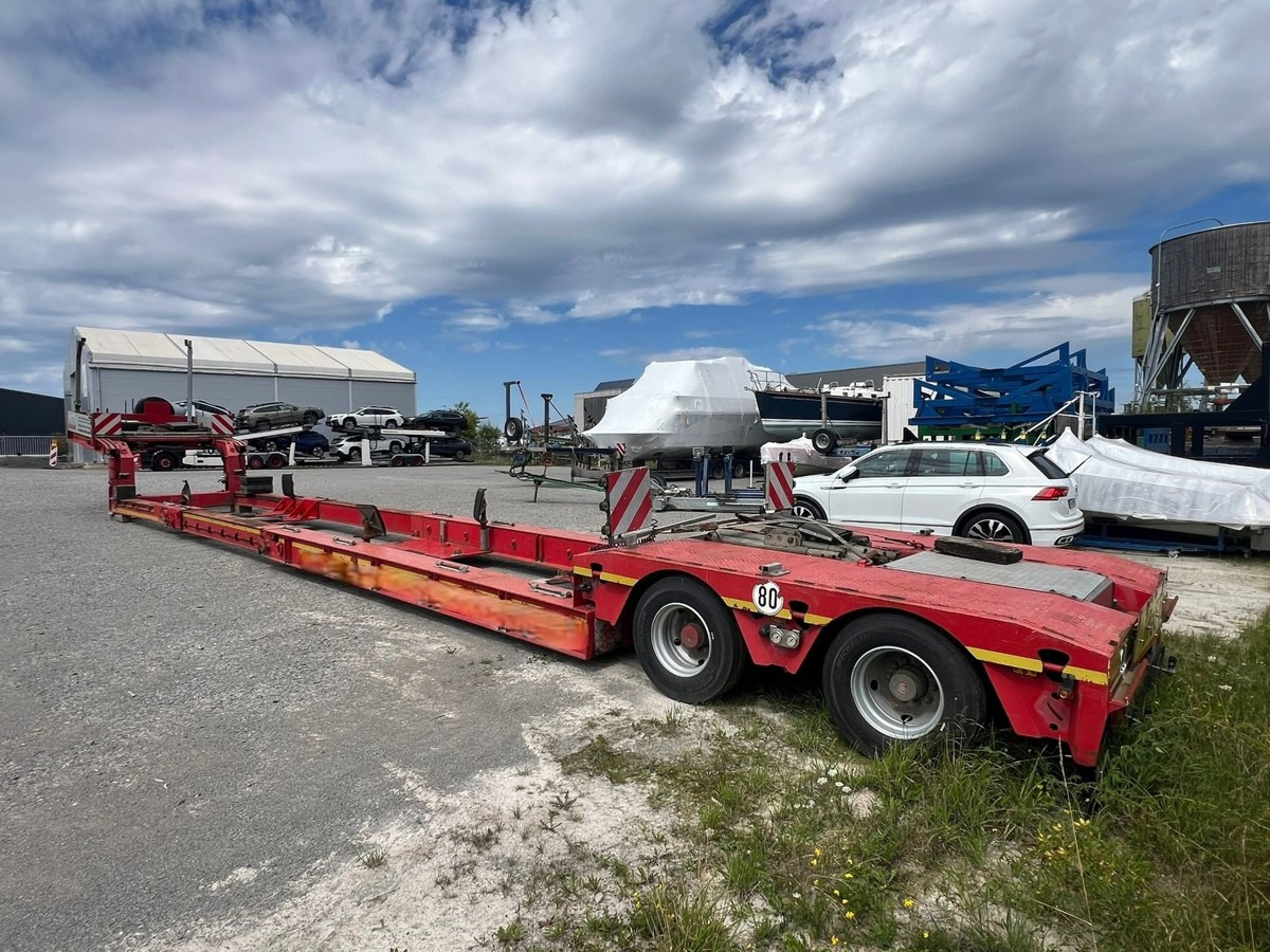 FAYMONVILLE STBZ - 2WAA Megamax Yachttransport - Lavloader semitrailer: bilde 3 FAYMONVILLE STBZ - 2WAA Megamax Yachttransport - Lavloader semitrailer: bilde 3