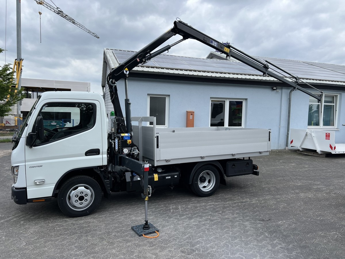 FUSO 3S15 Alu Pritsche 2.80m Ladekran - Varebil med plan: bilde 2 FUSO 3S15 Alu Pritsche 2.80m Ladekran - Varebil med plan: bilde 2