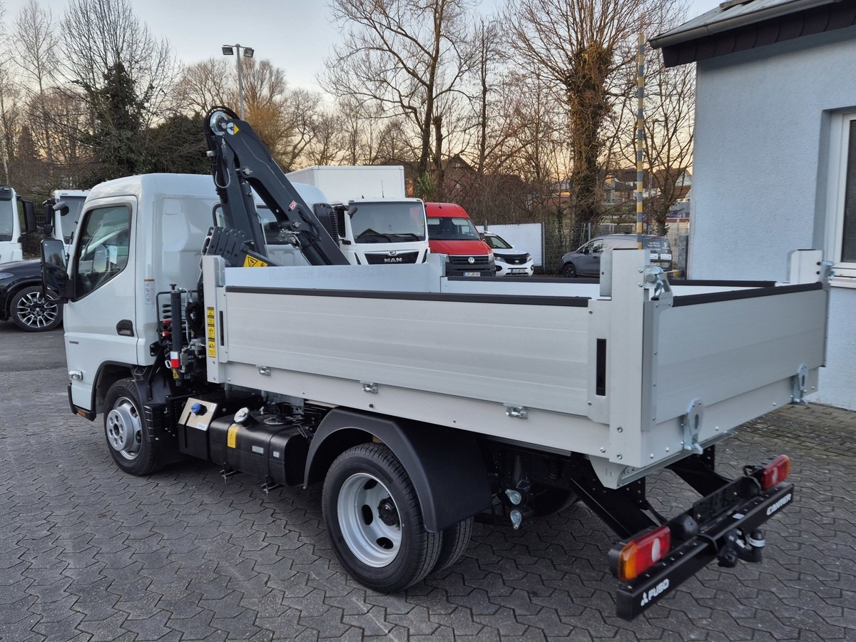 FUSO 3S15 Alukipper mit Ladekran 3 x hydr. - Varebil med tipp: bilde 4 FUSO 3S15 Alukipper mit Ladekran 3 x hydr. - Varebil med tipp: bilde 4