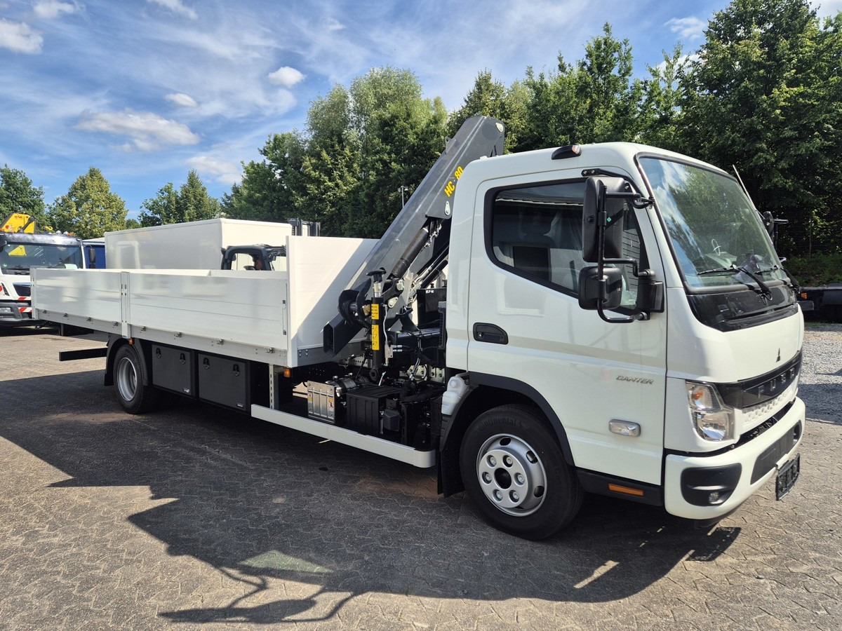 FUSO FUSO 9C18 Canter Alu Pritsche 5.5m Kran 3x hydr. - Varebil med plan: bilde 1 FUSO FUSO 9C18 Canter Alu Pritsche 5.5m Kran 3x hydr. - Varebil med plan: bilde 1