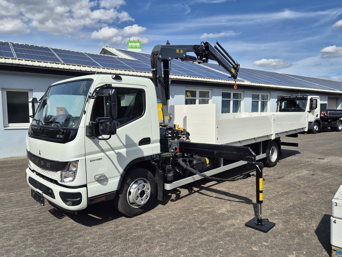 FUSO FUSO 9C18 Canter Alu Pritsche 5.5m Kran 3x hydr. - Varebil med plan: bilde 4 FUSO FUSO 9C18 Canter Alu Pritsche 5.5m Kran 3x hydr. - Varebil med plan: bilde 4