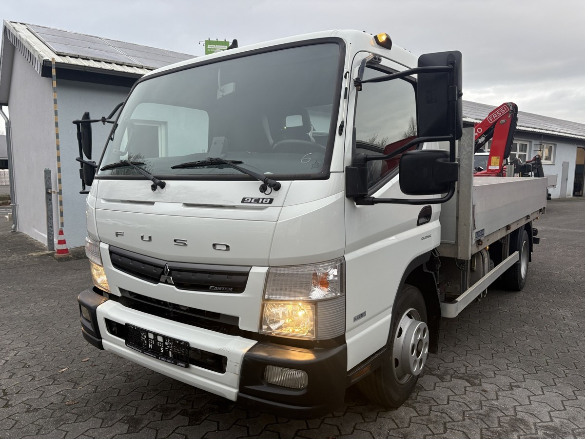 FUSO FUSO 9C18 Canter Pritsche 3.8m Kran 2x hydr. - Varebil med plan: bilde 2 FUSO FUSO 9C18 Canter Pritsche 3.8m Kran 2x hydr. - Varebil med plan: bilde 2