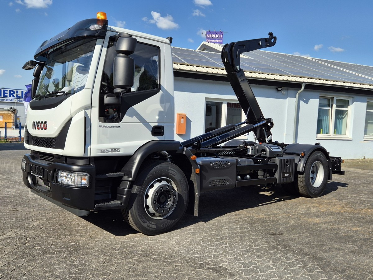 IVECO Euro Cargo 180E32 4x2 Abrollkipper Knick / Tele - Krokbil: bilde 1 IVECO Euro Cargo 180E32 4x2 Abrollkipper Knick / Tele - Krokbil: bilde 1