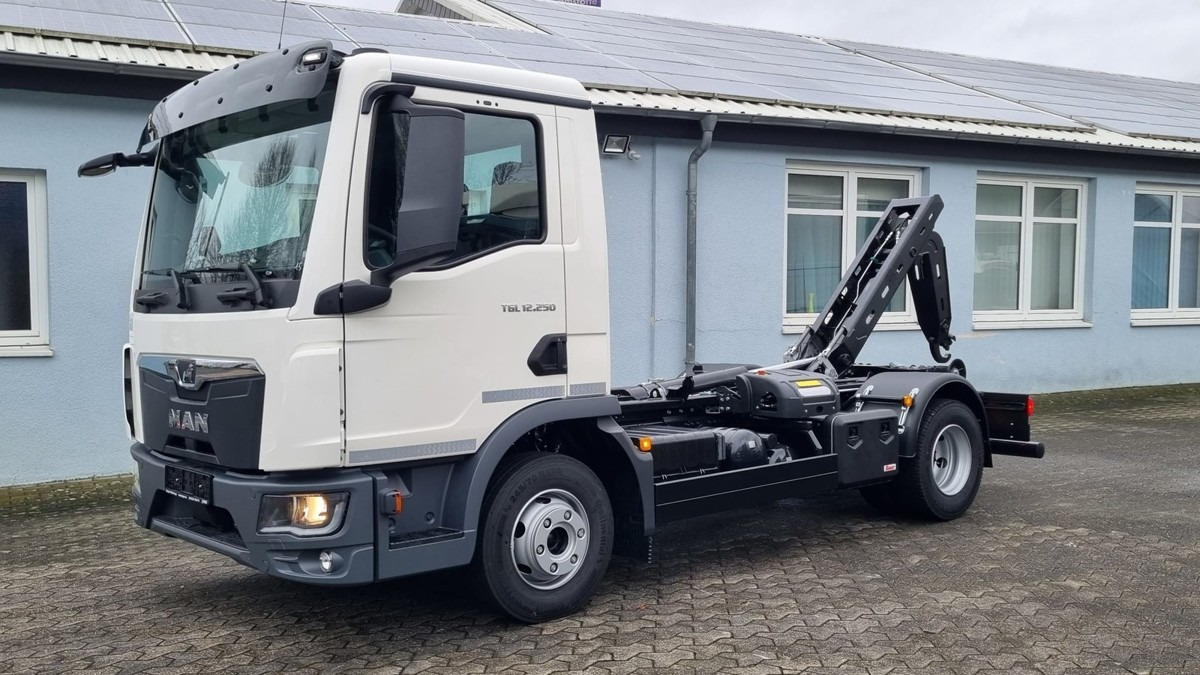 Krokbil MAN TGL 12.250 BL NEU City Abrollkipper Tipmatik: bilde 16