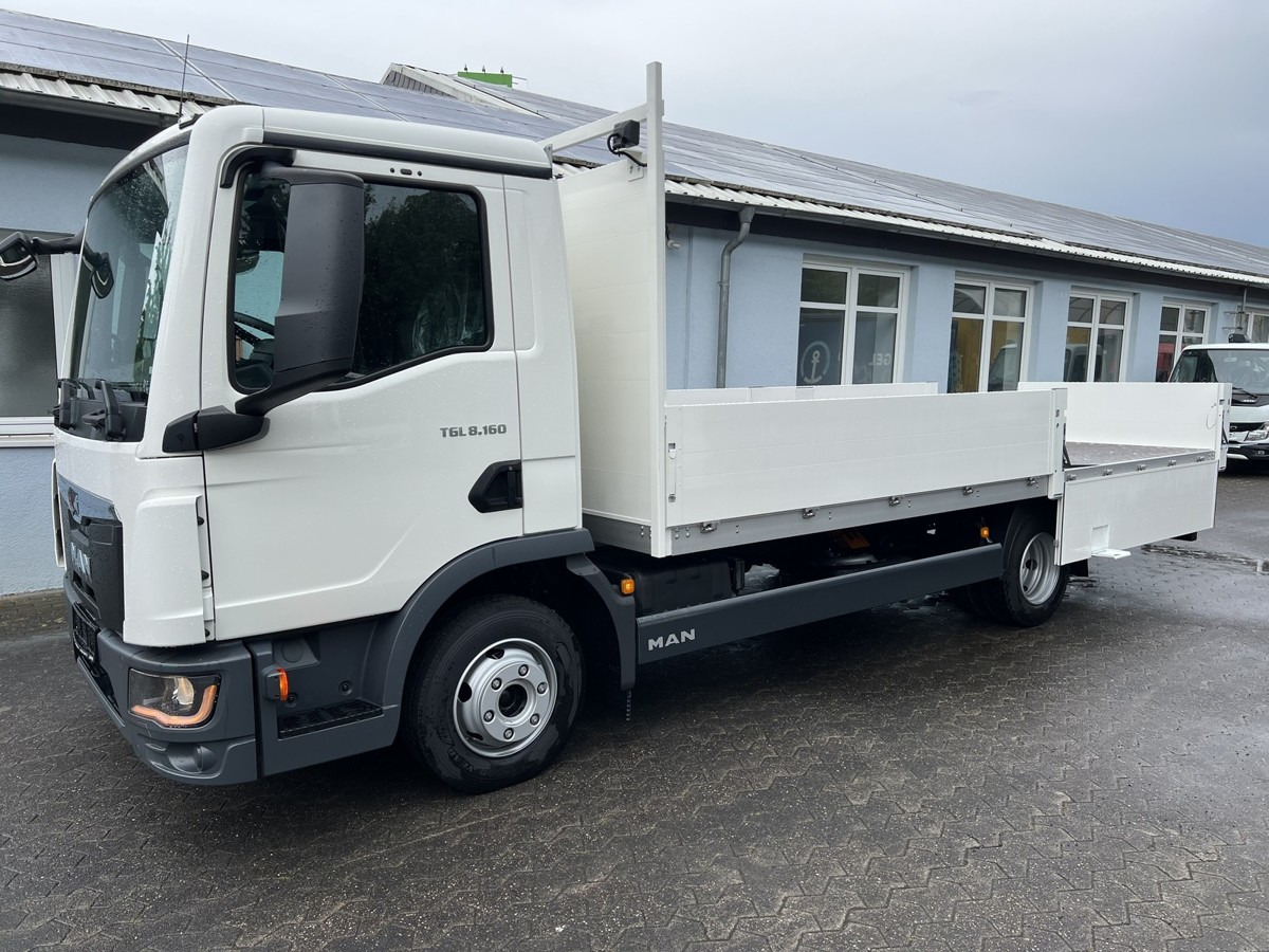 MAN TGL 8.160 BL NEU Alu Pritsche 5.5m - Varebil med plan: bilde 1 MAN TGL 8.160 BL NEU Alu Pritsche 5.5m - Varebil med plan: bilde 1