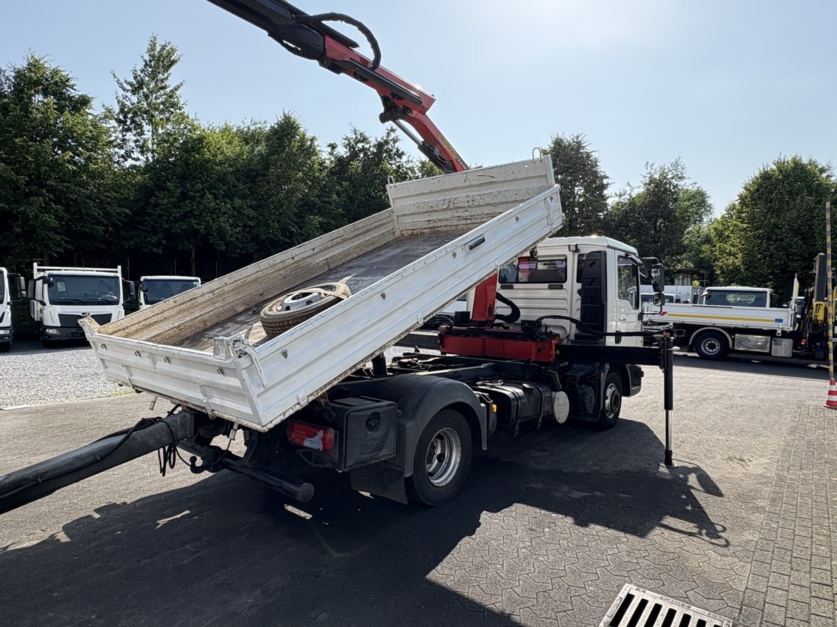 MAN TGL 8.210 Meiller Dreiseitenkipper mit Ladekran - Varebil med tipp: bilde 4 MAN TGL 8.210 Meiller Dreiseitenkipper mit Ladekran - Varebil med tipp: bilde 4