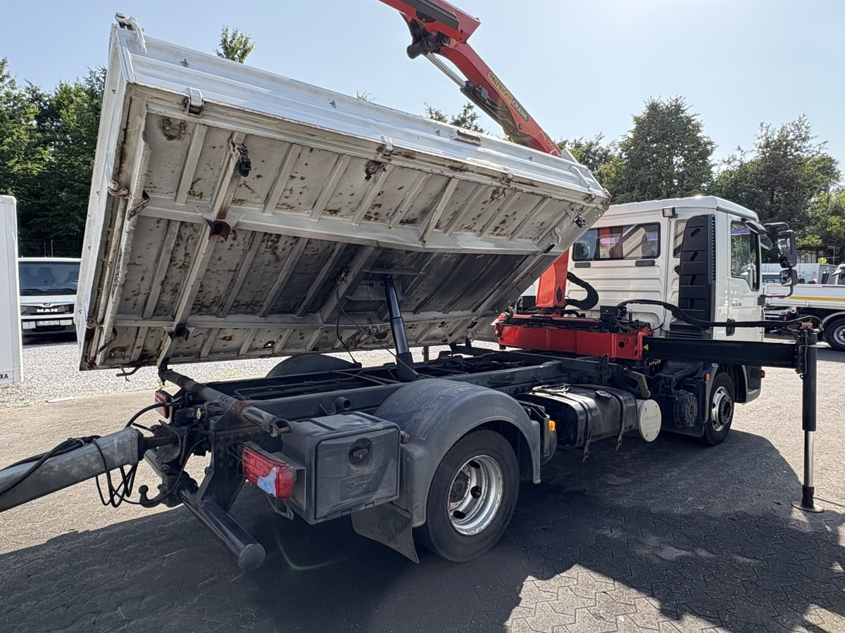 MAN TGL 8.210 Meiller Dreiseitenkipper mit Ladekran - Varebil med tipp: bilde 5 MAN TGL 8.210 Meiller Dreiseitenkipper mit Ladekran - Varebil med tipp: bilde 5